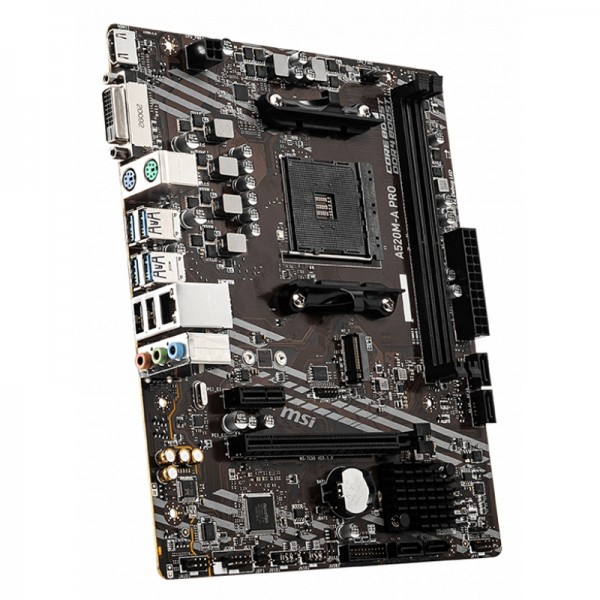 Msi placa base a520m-a pro matx am4