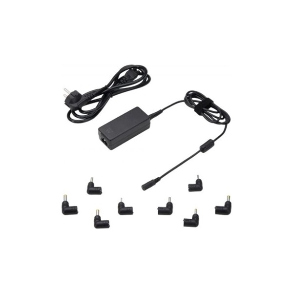 Ewent cargador autom univer. notebook 45w 8 puntas
