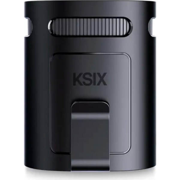 Ksix airgo belt negro / ventilador portátil multiposición de 4 velocidades